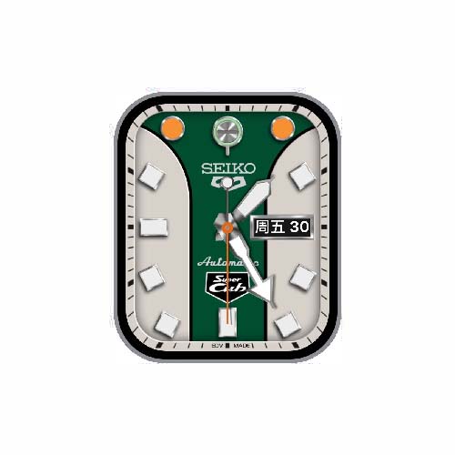 SEIKO精工数字指针表盘