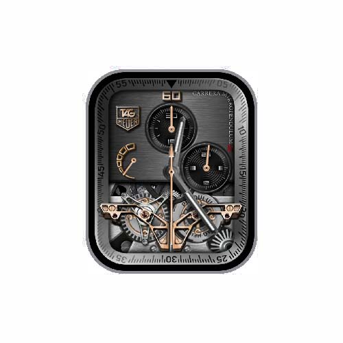 Tag Heuer泰格豪雅数字指针表盘