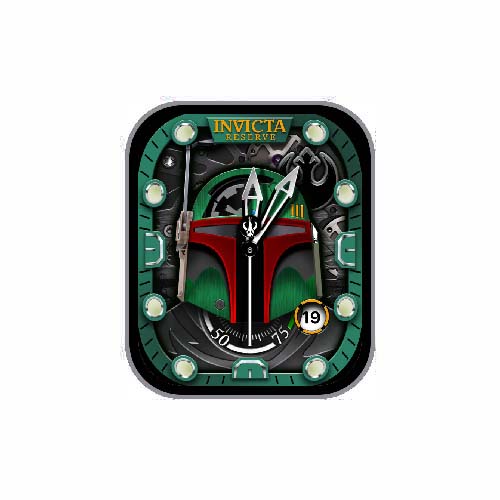 INVICTA因维克塔数字指针表盘