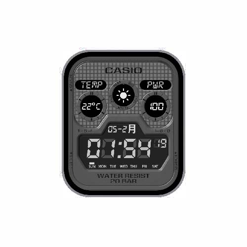 CASIO卡西欧数字运动表盘