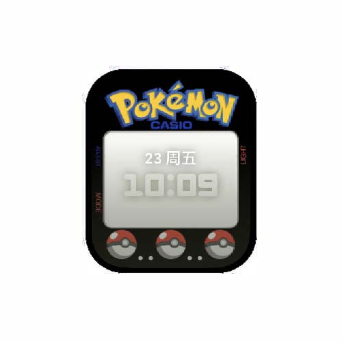 宝可梦数字人像表盘