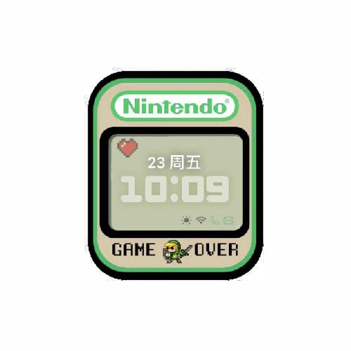 任天堂数字人像表盘