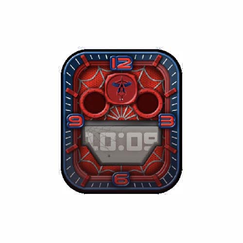 蜘蛛侠数字人像表盘
