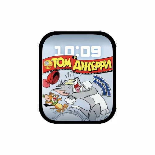 猫和老鼠数字人像表盘