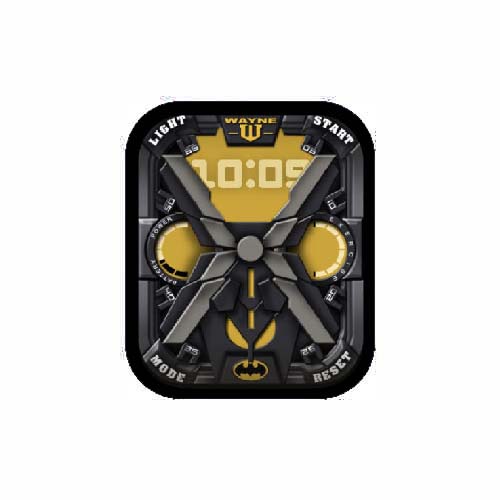 蝙蝠侠数字人像表盘