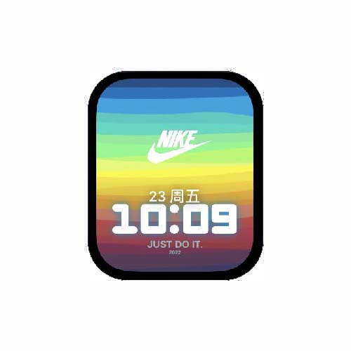 NIKE耐克数字人像表盘