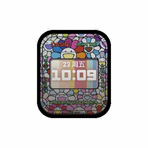 村上隆笑脸向日葵数字人像表盘