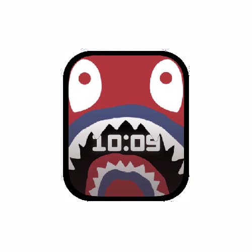 数字人像原生iwatch表盘