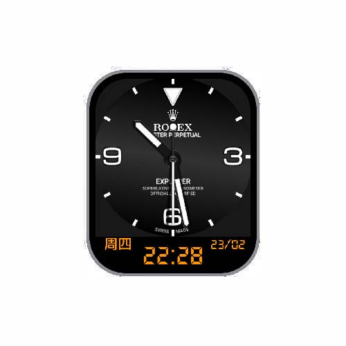 ROLEX劳力士数字指针表盘