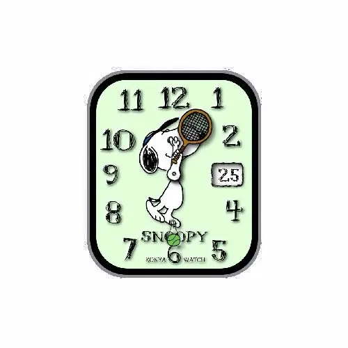 SNOOPY史努比数字指针表盘