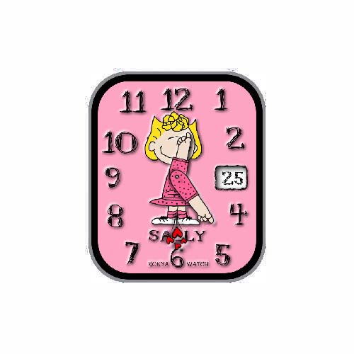卡通人物数字指针表盘