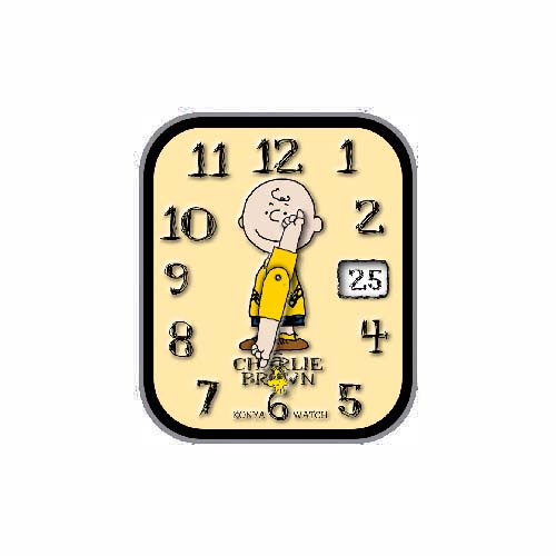 卡通人物数字指针表盘