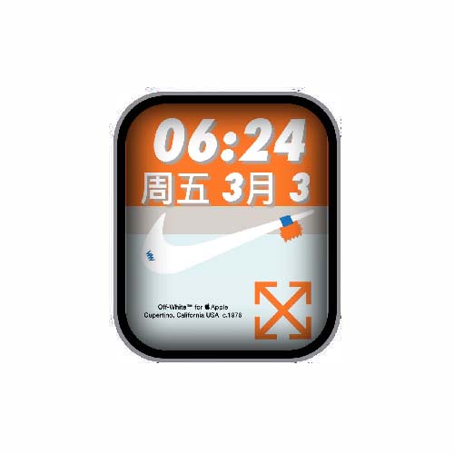 NIKE耐克数字表盘