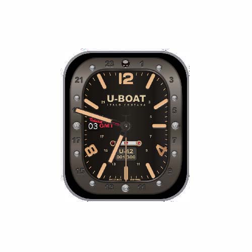 U-BOAT简约数字指针表盘