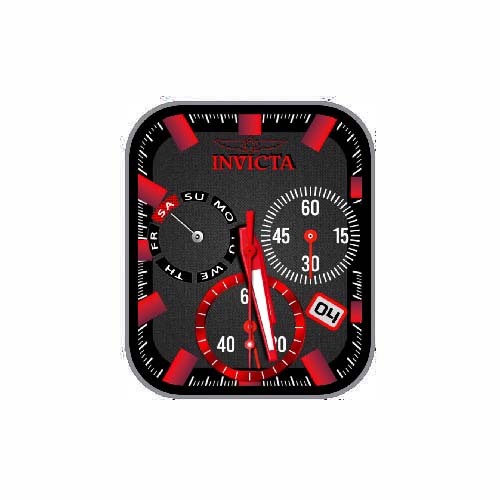 INVICTA因维克塔数字指针表盘