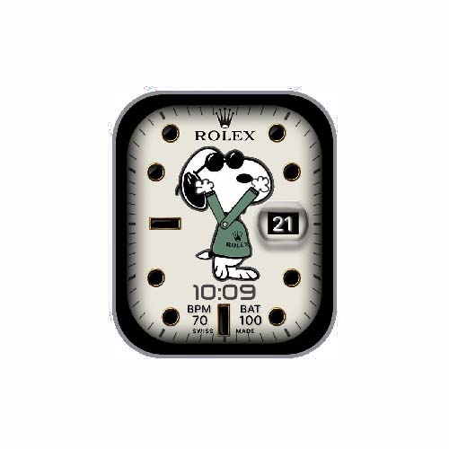 ROLEX劳力士史努比数字指针表盘