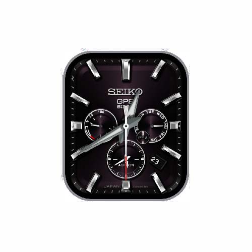 SEIKO精工数字指针表盘