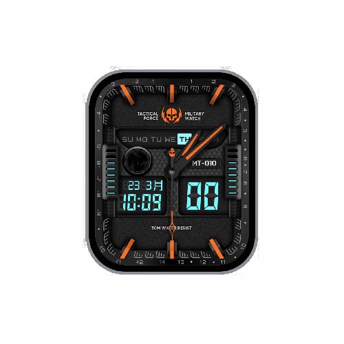 简约数字指针表盘