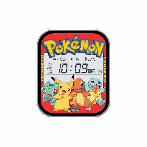 宝可梦Pokemon数字表盘