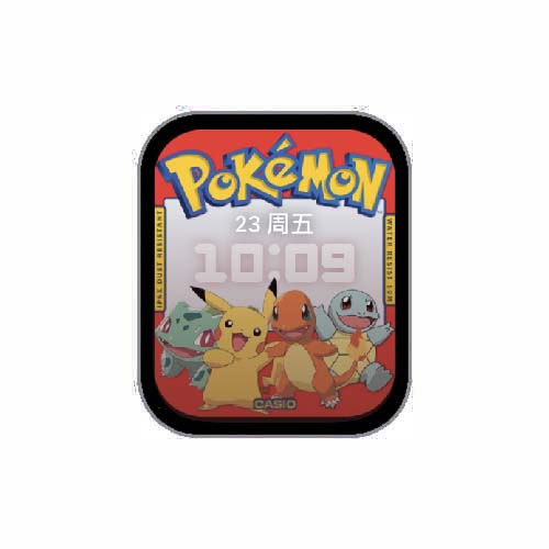 宝可梦Pokemon数字人像原生表盘