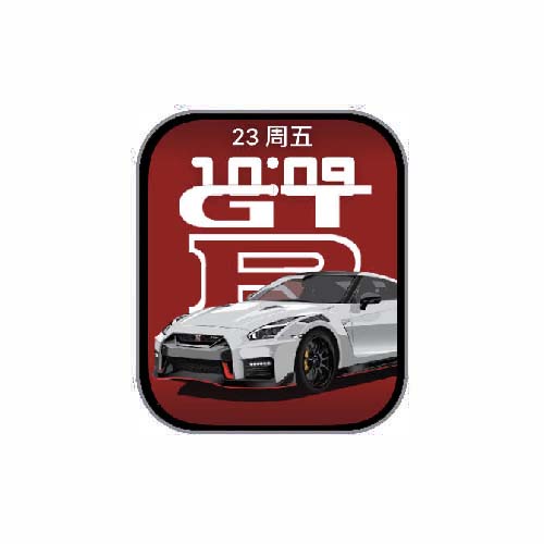 GTR数字人像原生表盘