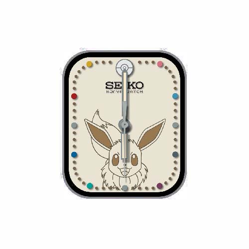 SEIKO精工宝可梦数字指针表盘