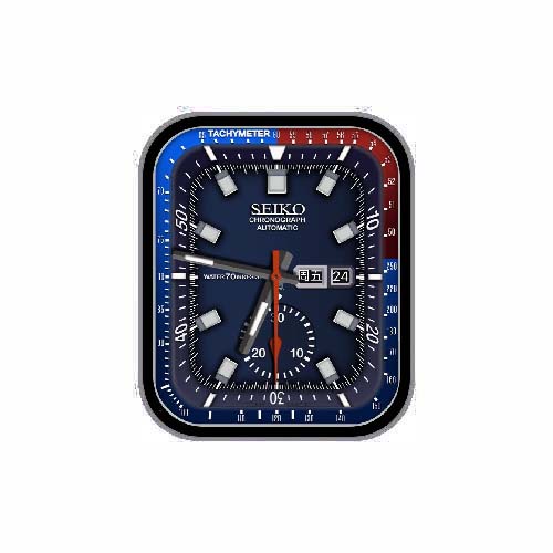 SEIKO精工数字指针表盘