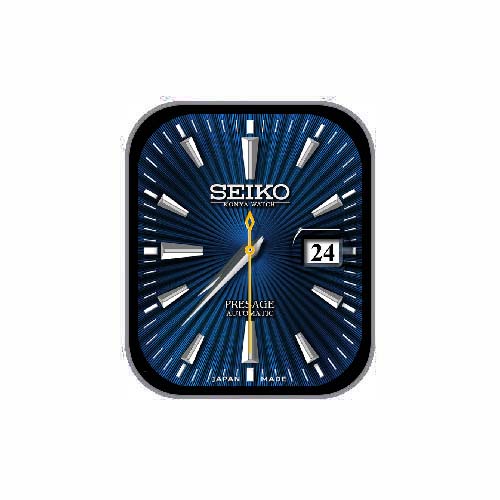 SEIKO精工数字指针表盘