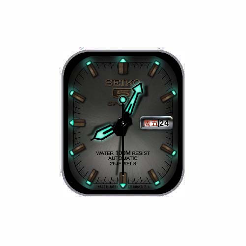 SEIKO精工数字指针表盘