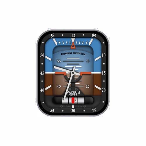 简约数字指针表盘