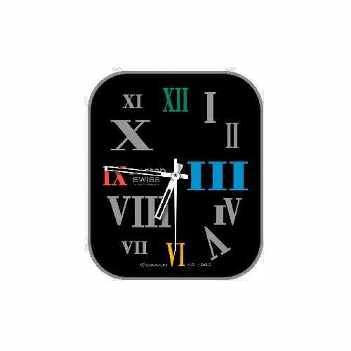 SWATCH斯沃琪数字指针表盘