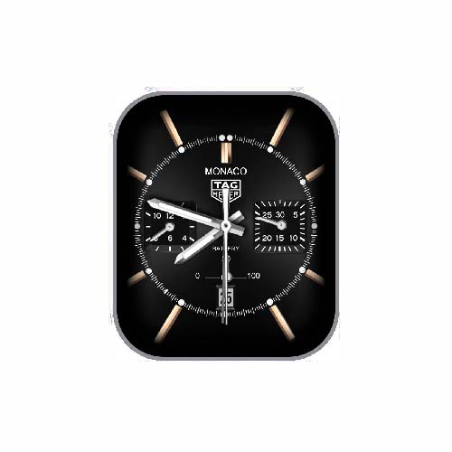 Tag Heuer泰格豪雅数字指针表盘