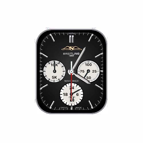 百年灵BREILING数字指针表盘