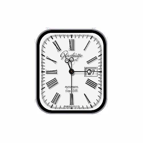 Glashutte格拉苏蒂数字指针表盘