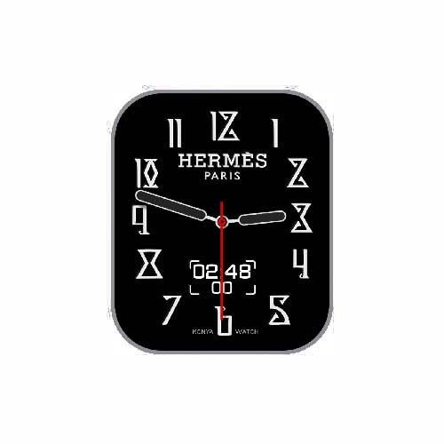 HERMES爱马仕数字指针表盘