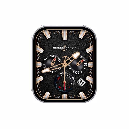 ULYSSE NARDIN尤利西斯·雅典数字指针表盘