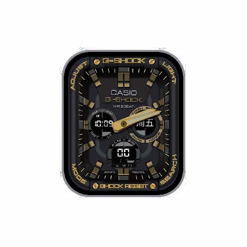 CASIO卡西欧数字指针表盘