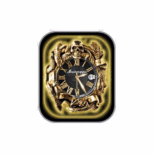 骷髅头数字指针表盘