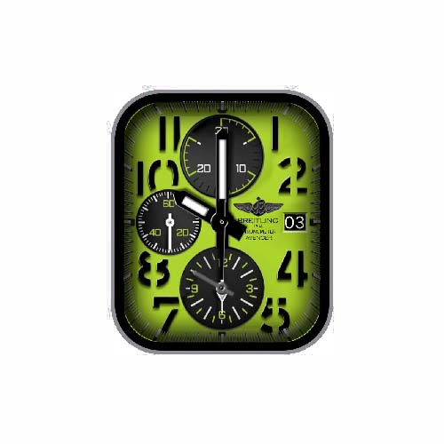 百年灵BREILING数字指针表盘