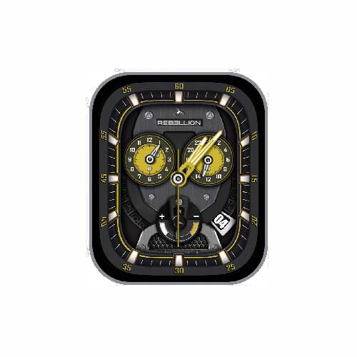 REBELLION数字指针机械表盘