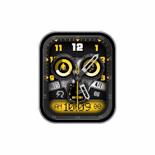 数字指针运动环表盘