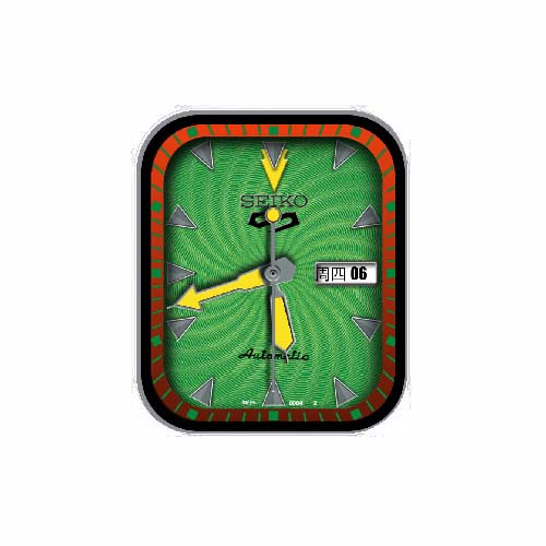 SEIKO精工数字指针表盘