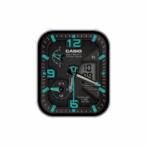 CASIO卡西欧数字指针表盘