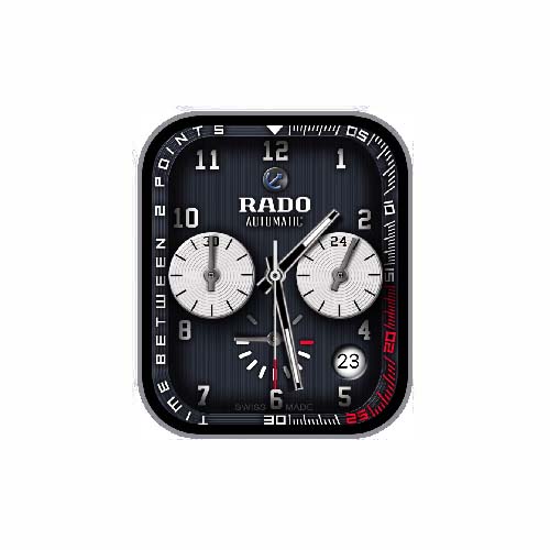 RADO雷达数字指针表盘