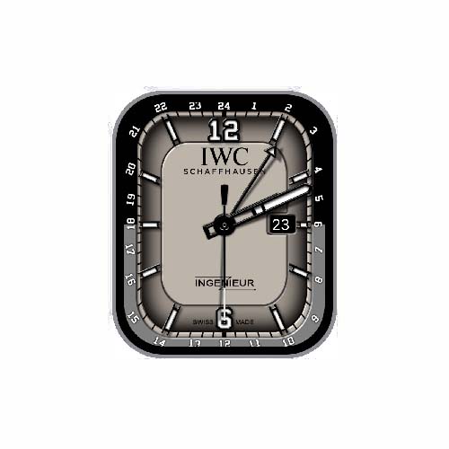 IWC万国数字指针表盘