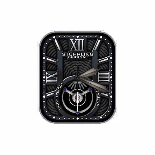 STUHRLING施图霖数字指针机械表盘