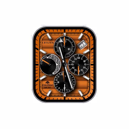 CITIZEN西铁城数字指针表盘