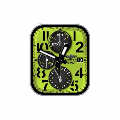 百年灵BREILING数字指针表盘