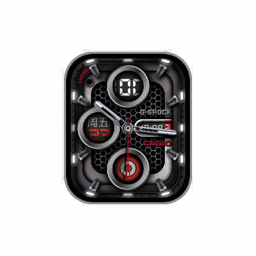 CASIO卡西欧数字指针表盘