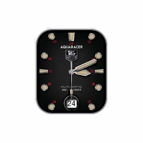 Tag Heuer泰格豪雅数字指针表盘